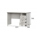 Стол SV-Мебель (МС Александрия) СТ-101 Серия 4 Сосна Санторини светлый